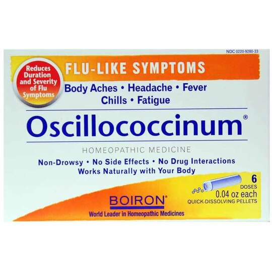 Oscillococcinum Flu-Like Symptoms, BOR